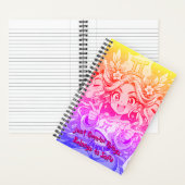 Carnet Gemini Anime Galaxy Chic Spiral Notebook (À l'intérieur)