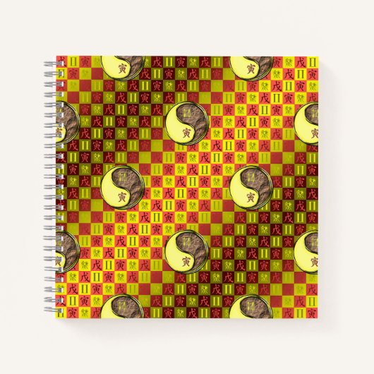 Carnet Gemini & Earth Tiger (Devant)