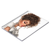 Carnet Gemstone Glow Glam Girl Spiral Photo Notebook (Côté gauche)