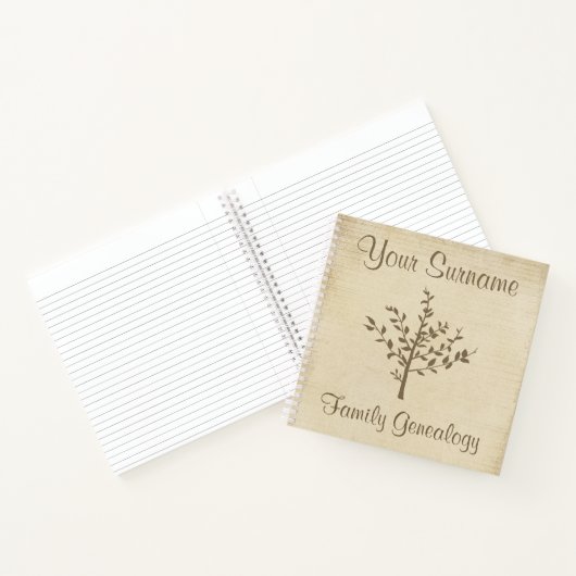 Carnet Généalogie familiale (Intérieur)