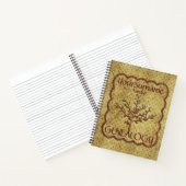 Carnet Généalogie rouge et jaune (Intérieur)