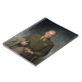 Carnet Général Dwight Eisenhower Portrait peint 5 étoiles (Côté gauche)
