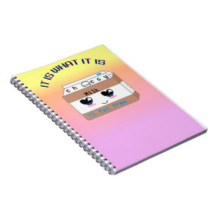 Carnet Génération de lait de chocolat rose Z Vibe