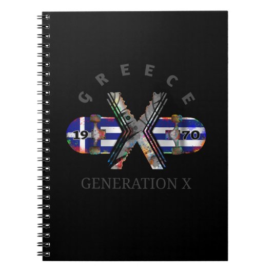 Carnet Génération X Greece 1970 (Devant)