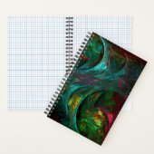 Carnet Genesis Nova Art Abstrait (À l'intérieur)