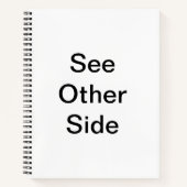 Carnet ! Génie à gauche (Devant)