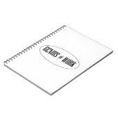 Carnet Génie au logo de travail (Côté gauche)