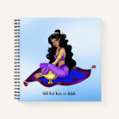 Carnet Genie Magic Carpet Lamp Blue Sky (Devant)