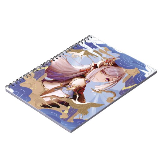 Carnet Genshin Impact Shenhe (Côté gauche)