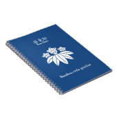 Carnet Gentiane de style bambou (Côté Droit)