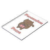 Carnet Gentil Chat Drummer Drôle Possé Percussion (Côté gauche)
