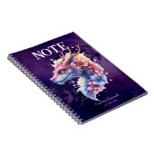 Carnet Gentle Guardian Dragon.  (Côté Droit)