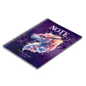 Carnet Gentle Guardian Dragon.  (Côté gauche)