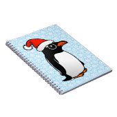 Carnet Gentoo Penguin Père Noël (Côté Droit)