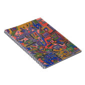 Carnet "Geo-Tech" Art Abstrait (Côté Droit)