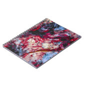 Carnet Géode cristal Red Agate Abstrait (Côté gauche)