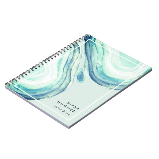 Carnet Géode Seaglass (Côté gauche)