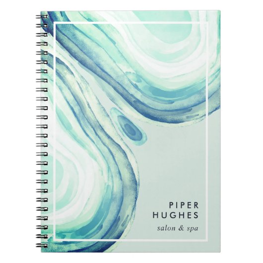 Carnet Géode Seaglass (Devant)