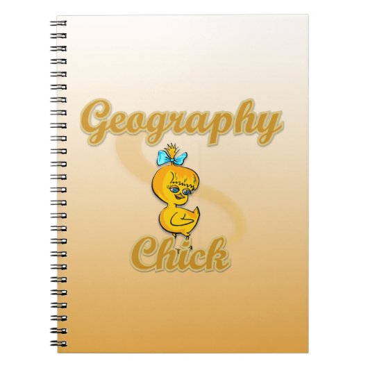 Carnet Géographie Chick (Devant)
