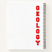 Carnet Géologie (Dos)