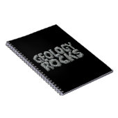 Carnet Géologie Rocks - Jeu de mots de science de la Terr (Côté Droit)