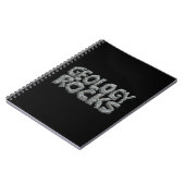 Carnet Géologie Rocks - Jeu de mots de science de la Terr (Côté gauche)