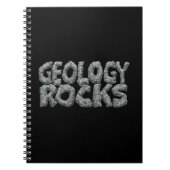 Carnet Géologie Rocks - Jeu de mots de science de la Terr (Devant)