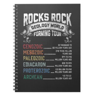 Carnet Géologue du Humour de formation de roches géolog