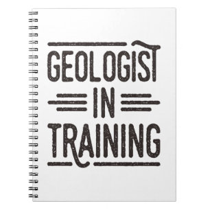 Carnet Géologue en formation futur géologue