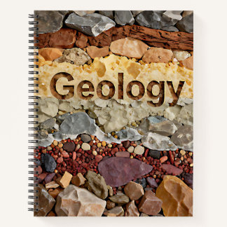 Carnet Geology Layered Rocks Earth Science Personalized