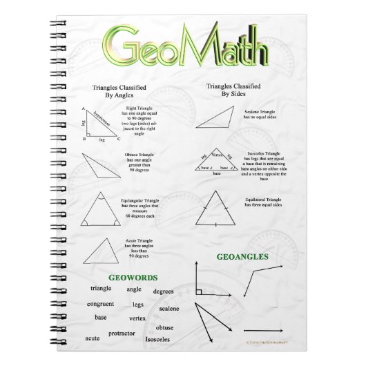 Carnet GeoMath (Devant)