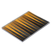 Carnet Geometric Black Yellow (Côté gauche)