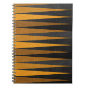 Carnet Geometric Black Yellow (Devant)