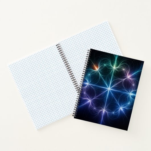 Carnet Geometric Light Spiral Notebook (Intérieur)