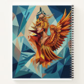 Carnet Geometric Phoenix Art Notebook (Dos)