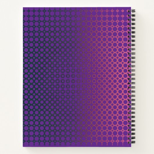 Carnet Geometric Radiance: Indigo to Violet Tech (Dos)