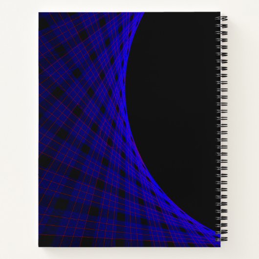 Carnet Geometric Space Carpet Spiral Notebook (Dos)
