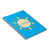Carnet Geometric Sun Circle Thunder_Cove (Côté Droit)