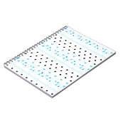 Carnet Géométrie bleue (Côté gauche)