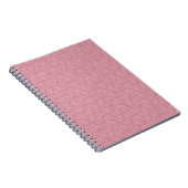 Carnet Géométrie de ligne : Texture Vintage moderne (Côté Droit)