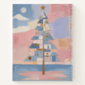 Carnet Géométrie de Noël abstraite (Dos)