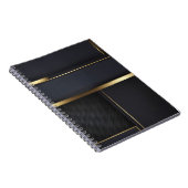 Carnet Géométrie Luxueuse Dorée (Côté Droit)