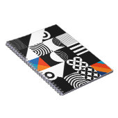 Carnet Géométrie moderne de style scandinave (Côté Droit)