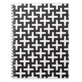 Carnet Géométrie noir et blanc (Devant)