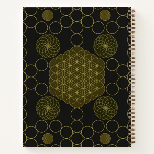 Carnet Géométrie sacrée (Dos)