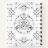 Carnet Géométrie sacrée et conception de l'alchimie géomé (Dos)