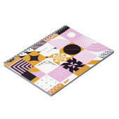 Carnet Géométrie Scandinave : Oeuvre Artisanale Dessinée  (Côté gauche)