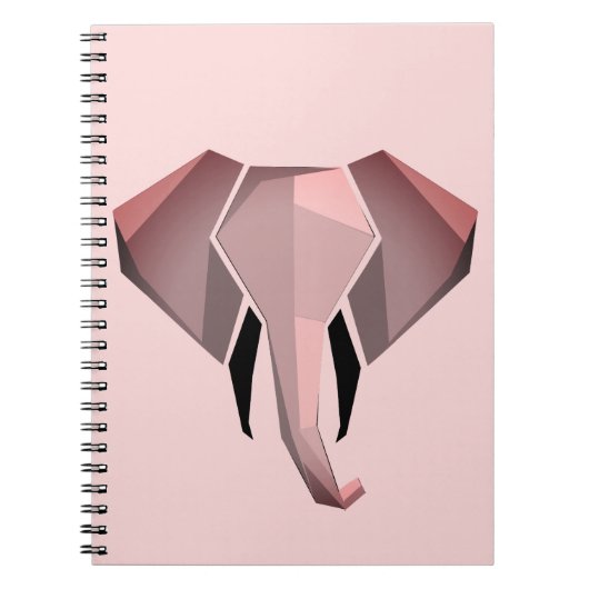 Carnet Géométrie Tête d'éléphant (Devant)