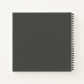 Carnet Géométries en nuances de gris (Dos)