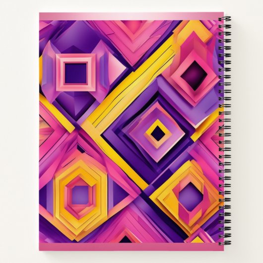 Carnet géométrique 3D dynamique (Dos)